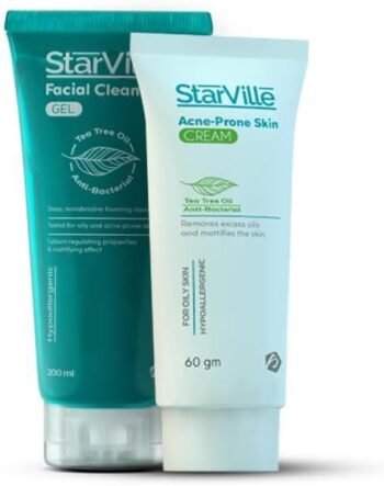 STARVILLE FACIAL CLEANSER 250+ACNE CREAM 60