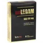 BIO LEGAM 100/60MG 8TAB - بيو ليجام 100/60 ملغ 8 أقراص