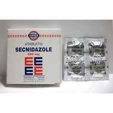SECNIDAZOLE 500MG 4/TAB