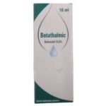 BETATHALMIC 0.5% EYE DROPS 10 ML – قطرات بيتاثالميك للعين 0.5%، 10 مل