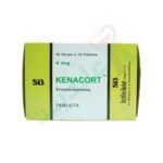 KENACORT 4 MG 100 TAB - كيناكورت 4 ملغ 100 قرص