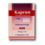 KAPRON 500MG/5ML 6/AMP – كابرون ٥٠٠ مجم/٥ مل ٦/أمبولة