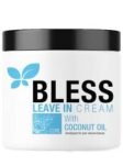 BLESS LEAVE IN CREAM COCONUT OIL 450 GM – كريم بليس الذي يُترك على الشعر بزيت جوز الهند 450 غرام