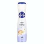 NIVEA FRESH ORANGE SPRAY 150ML OFFER – بخاخ نيفيا برائحة البرتقال المنعشة 150 مل – عرض خاص