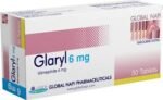 GLARYL 6 MG 30 TAB-غلاريل 6 ملغ 30 قرص -