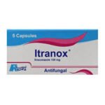 ITRANOX 100MG 5/CAP - إيترانوكس ١٠٠ مجم ٥ كبسولات