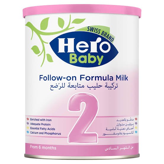 HERO BABY (2) MILK 400 GM – حليب هيرو بيبي (2) 400 غرام HERO BABY (2) MILK 400 GM – حليب هيرو بيبي (2) 400 غرام
