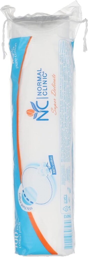 NC NORMAL CLINIC  COTTON PADS 100 PCS