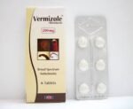 VERMIZOLE 200 MG 6 TAB