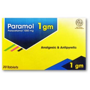 PARAMOL1 GM 20 TAB – بارامول 1 غرام 20 قرص