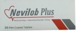 NEVILOB PLUS 5 /12. 5 MG  20 TAB