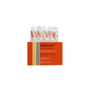ABIMOL INF. 300MG 5/SUPP #A