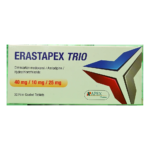 ERASTAPEX TRIO 40/10/25MG 30/TAB رقم