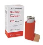 FLIXOTIDE 125MCG EVOHALER 60/DOSE #A # - فليكسوتايد 125 ميكروغرام إيفوهيلر 60 جرعة #أ #