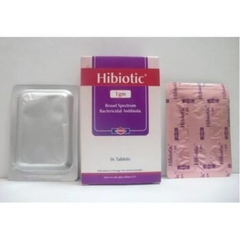 HIBIOTIC 1000 ملغ 16 علامة تبويب رقم