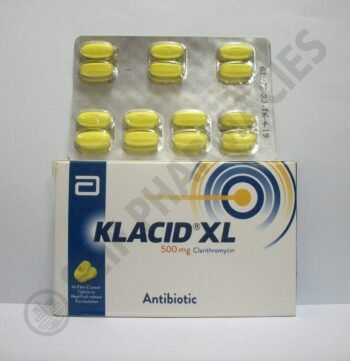 KLACID XL 500 ملغ 14 علامة تبويب 1 شريط رقم