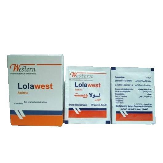 LOLAWEST 6 SACHETS - 6 أكياس من لولاويست LOLAWEST 6 SACHETS - 6 أكياس من لولاويست