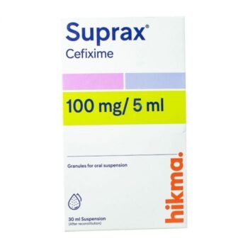SUPRAX 100MG / 5ML SUSP. 30 مل رقم