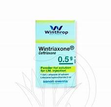 WINTRIAXONE 0.5GM (IM) 1/VIAL رقم