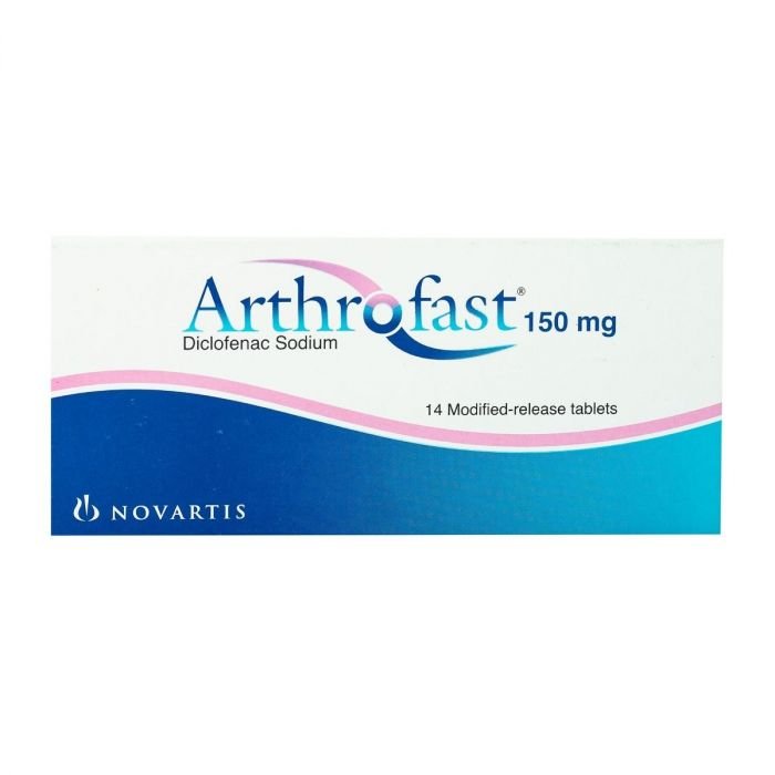 ARTHROFAST 150 MG 14 TAB - أرثروفاست 150 ملغ 14 قرصًا ARTHROFAST 150 MG 14 TAB - أرثروفاست 150 ملغ 14 قرصًا
