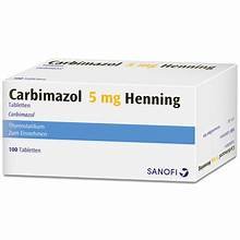 CARBIMAZOL 5MG 50/TAB