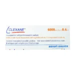 CLEXANE 60 MG ML 2 PREFILLED SYRNG