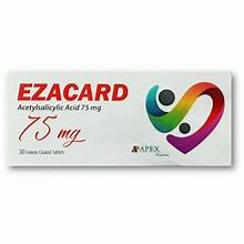 EZACARD 75 MG 30 TAB