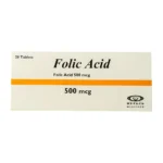 حمض الفوليك 500MCG 20/TAB رقم