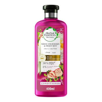 HERBAL ESSENES CLEAN WHITE STRAWBERRY COND. 400ML
