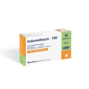 INDOMETHACIN 100MG 10/SUPP