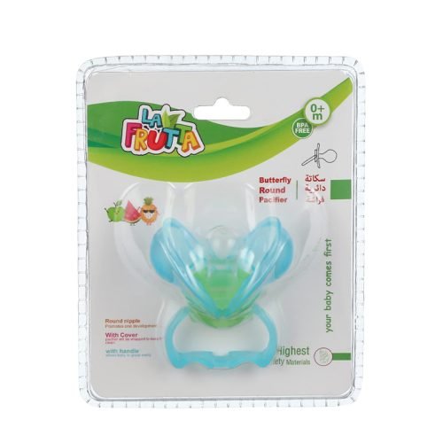 LA FRUTTA BUTTERFLY ROUND PACIFIER-22255 LA FRUTTA BUTTERFLY ROUND PACIFIER 22255