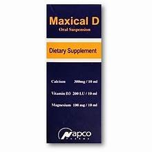 MAXICAL D 120 ML SYRUP