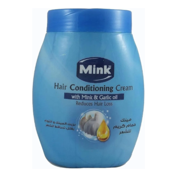 MINK HAIR CREAM COND GARLIC OIL1000ML+FACE CREAM HONEY 50ML