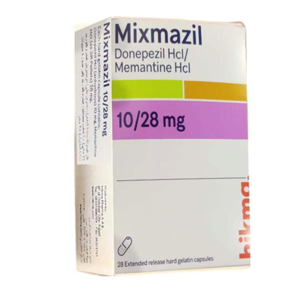 Mobinorm MIXMAZIL 10 14MG 28 CAP - ميكسمازيل 10 14 ملغ 28 كبسولة