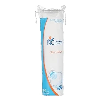NC NORMAL CLINIC  COTTON PADS 120 PCS