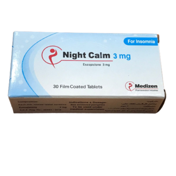 NIGHT CALM 3MG 30 TAB new