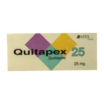 QUITAPEX 25 ملغ 30 تاب رقم