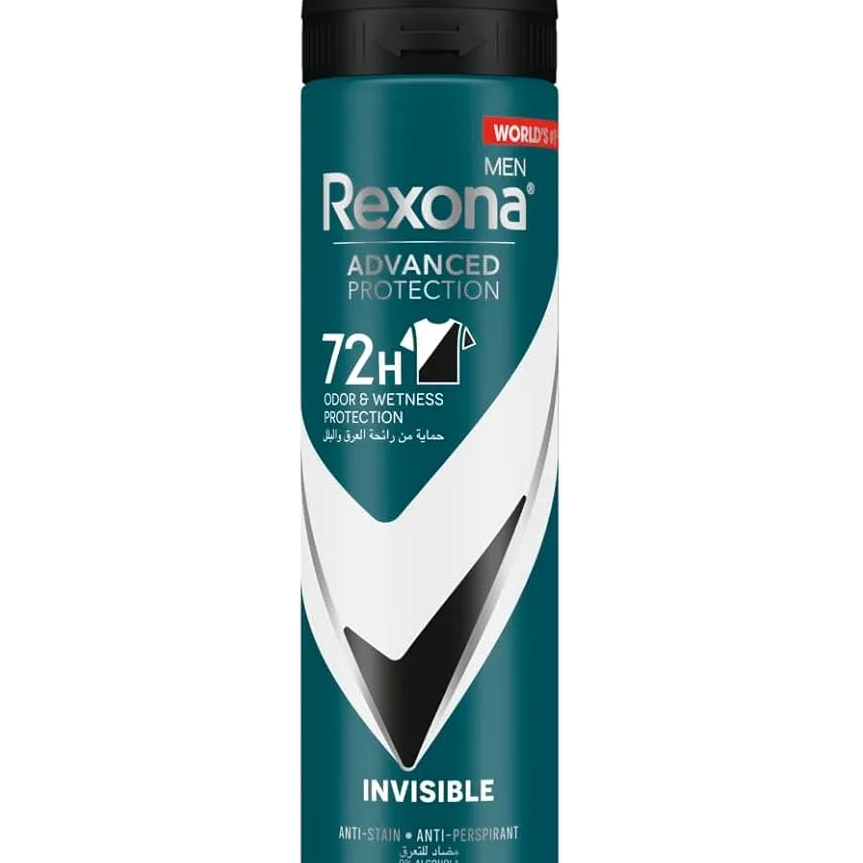 REXONA MEN INVISIBLE SPRAY 150 ML - بخاخ ريكسونا للرجال غير المرئي 150 مل REXONA MEN INVISIBLE SPRAY 150 ML - بخاخ ريكسونا للرجال غير المرئي 150 مل