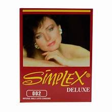 SIMPLEX DELUXE الواقي الذكري 3 قطعرقم
