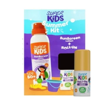 SUPERKIDS ROLL ON PINEAPPLE+FREG FREE OFF رقم