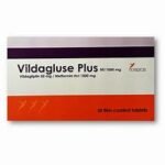 VILDAGLUSE PLUS 50/1000 30 علامة تبويب رقم