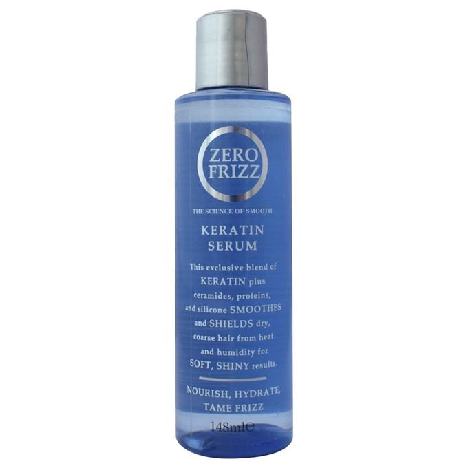 ZERO FREZZ KERATIN HAIR SERUM 148ML ZERO FREZZ KERATIN HAIR SERUM 148ML