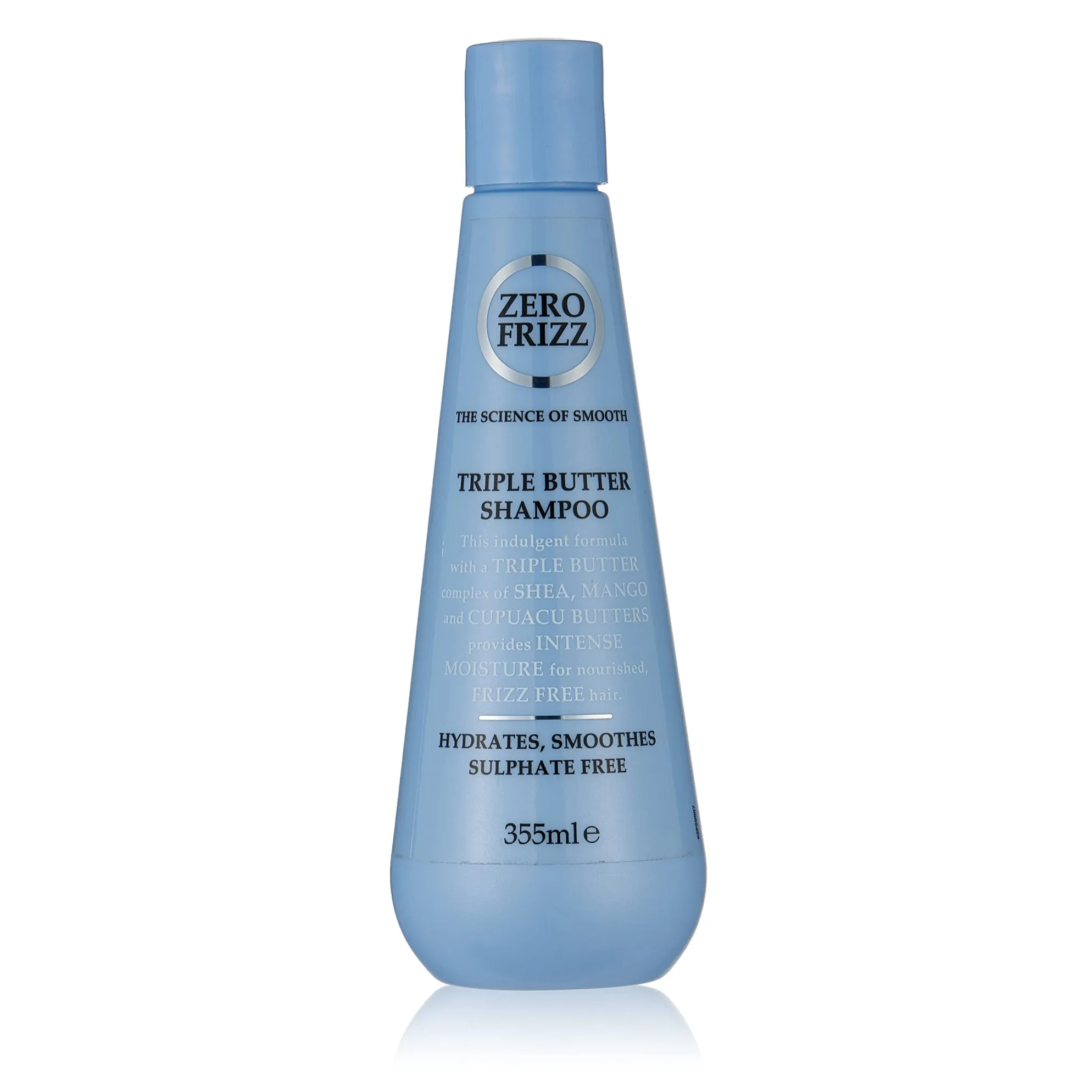 ZERO FRIZZ SHAMP TRIPLE BUTTER 355 ML - شامبو زيرو فريز ثلاثي الزبدة 355 مل ZERO FRIZZ SHAMP TRIPLE BUTTER 355 ML - شامبو زيرو فريز ثلاثي الزبدة 355 مل