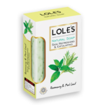 LOLES SOAP ROSEMARY & MINT LEAF 150 G - صابون لوليس برائحة إكليل الجبل وأوراق النعناع 150 غرام