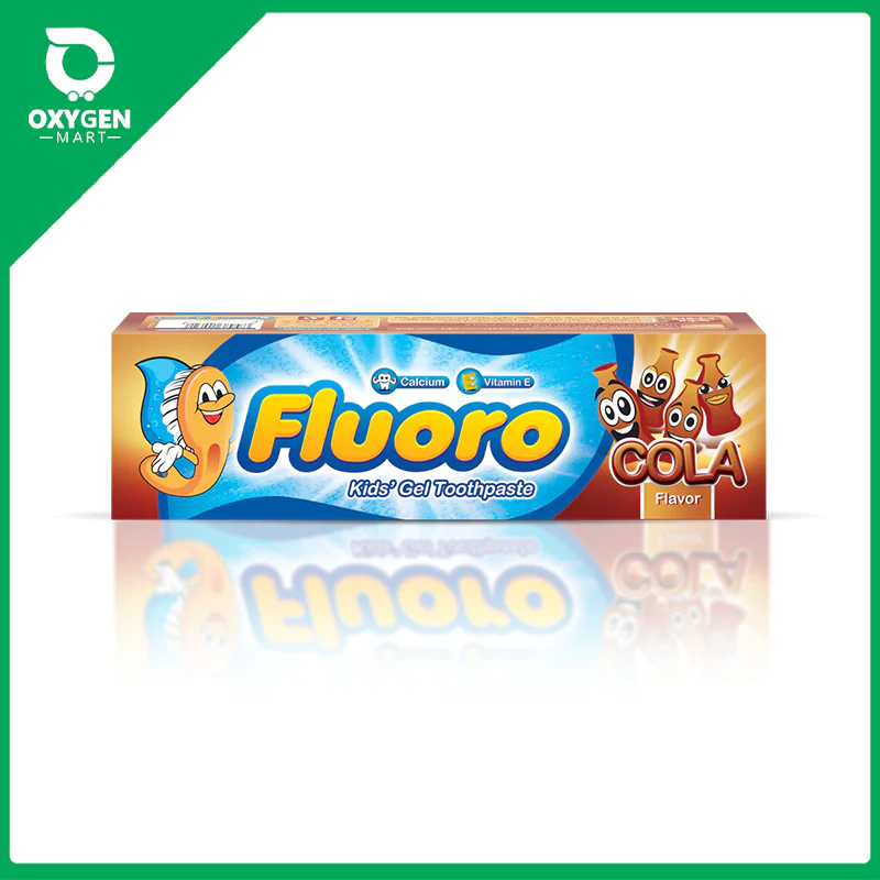 FLUORO KIDS GEL COLA 50G – جل كولا للأطفال من فلورو 50 غرام FLUORO KIDS GEL COLA 50G – جل كولا للأطفال من فلورو 50 غرام