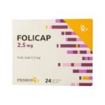 FOLICAP 2.5MG 24/CAP - فوليكاب ٢٫٥ ملغ ٢٤ كبسولة