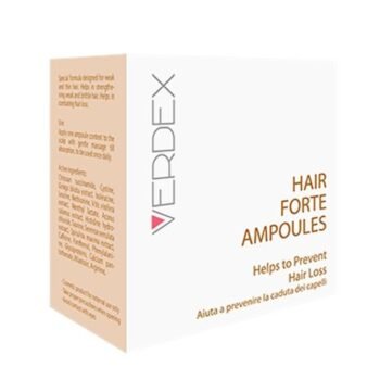 VERDEX PLUS HAIR FORTE 12 AMPOULES 5 ML