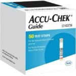 ACCU CHEK GUIDE 50 TEST STRIPS - دليل أكيو تشيك ٥٠ شريط اختبار