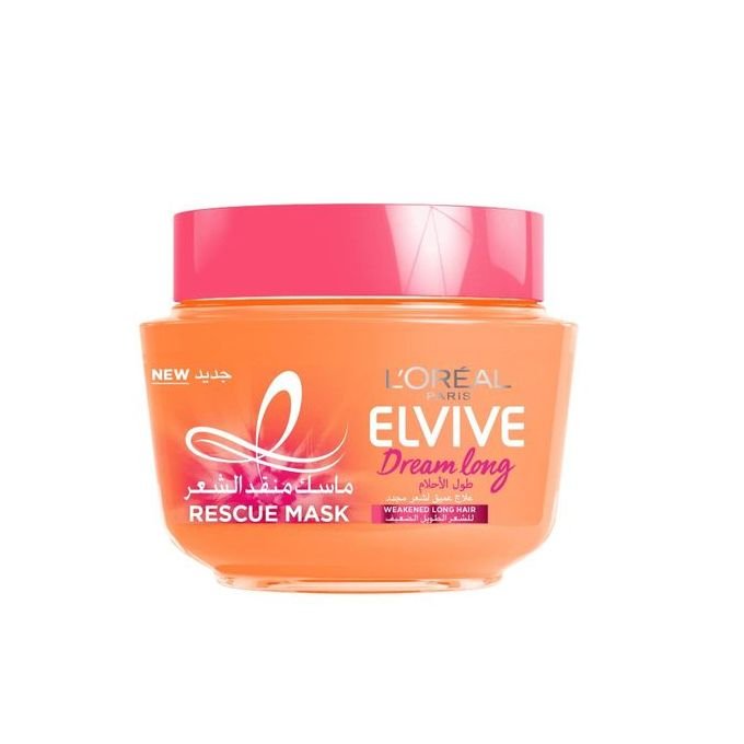 ELVIVE DREAM LONG RESCUE MASK 300 ML - قناع إلفيف دريم لونغ ريسكيو 300 مل ELVIVE DREAM LONG RESCUE MASK 300 ML - قناع إلفيف دريم لونغ ريسكيو 300 مل