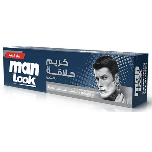 MAN LOOK SHAVING CREAM ALLANTOIN 40GM OFFER - عرض خاص على كريم حلاقة مان لوك برائحة آلانتوين 40 غرام MAN LOOK SHAVING CREAM ALLANTOIN 40GM OFFER - عرض خاص على كريم حلاقة مان لوك برائحة آلانتوين 40 غرام